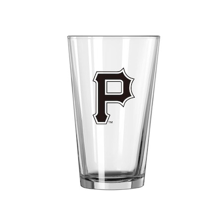 Logo Brands Pittsburgh Pirates Yellow 16oz Pint Glass 523-G16P-1A